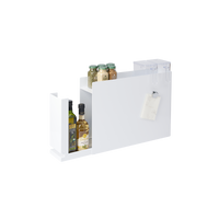 Sliding Drawer Seasoning Rack - Steel