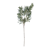 Faux Willow Emerald Stem