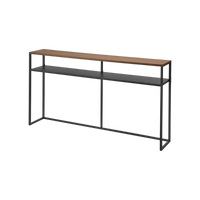 Long Console Table - Steel