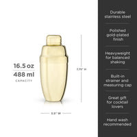 Belmont Heavyweight Cocktail Shaker