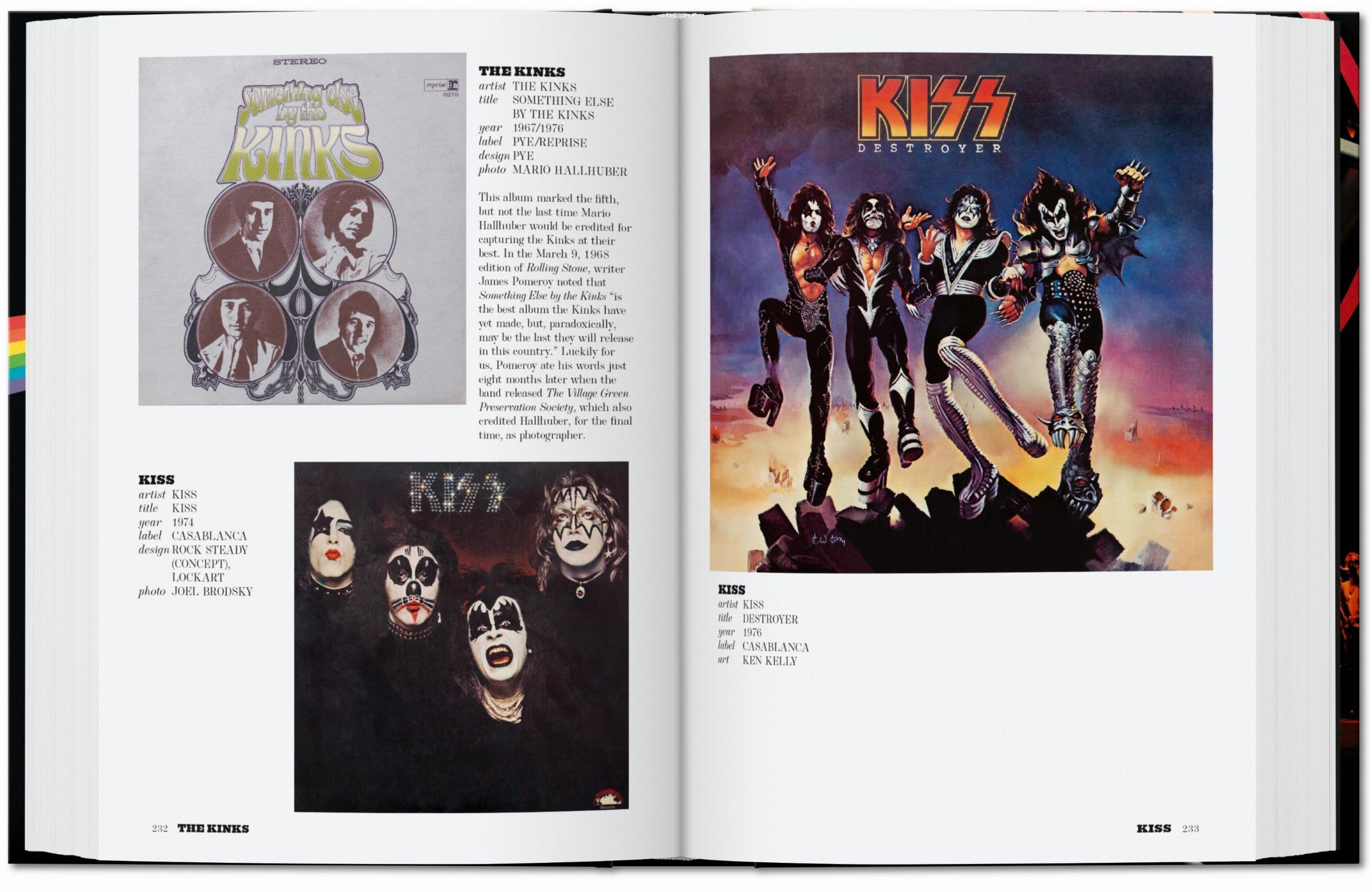 Rock Covers. 45th Ed. (German, French, English)