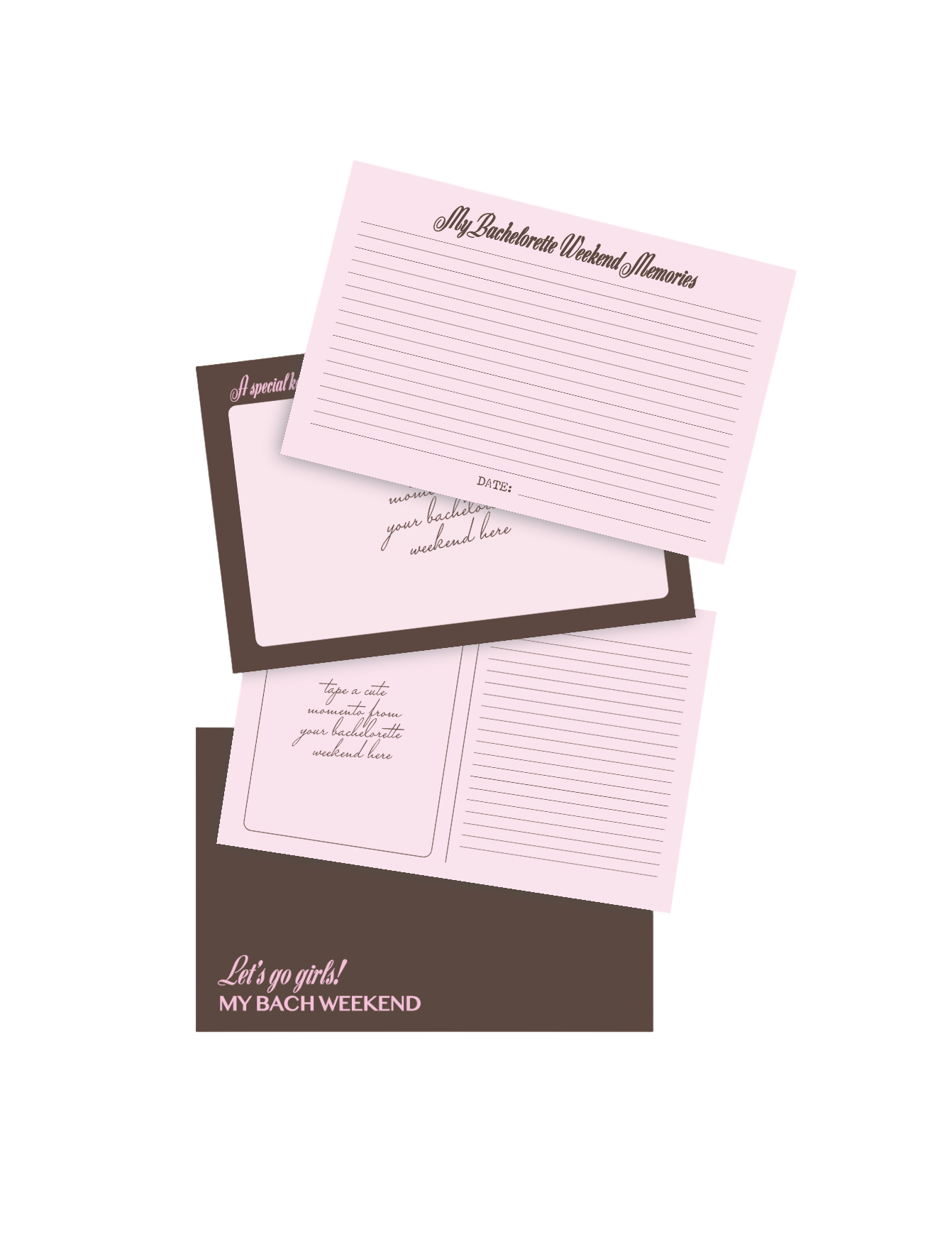 Bach Weekend photo album insert pack