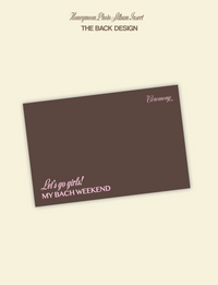 Bach Weekend photo album insert pack