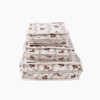 Beatrice Chocolate Floral Stacking Travel Set