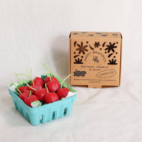Cherry Beeswax Birthday Candles