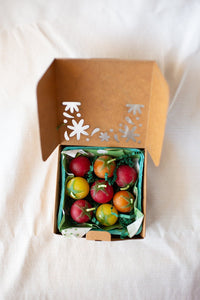Beeswax Cherry Tomato Birthday Candles (8)