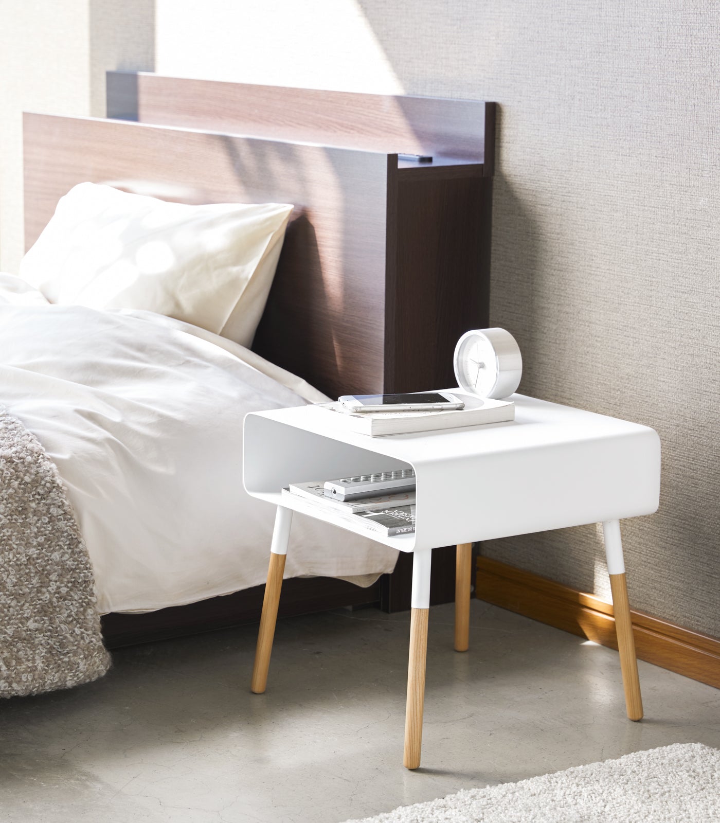 Storage Table - Short (14" H)  - Steel + Wood