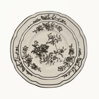 Byron white dinner plate (set of 4)