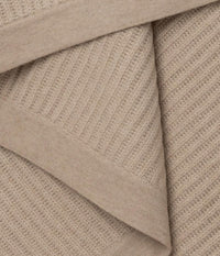 Fisherman's Knit Cashmere Throw