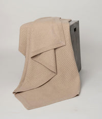 Fisherman's Knit Cashmere Throw