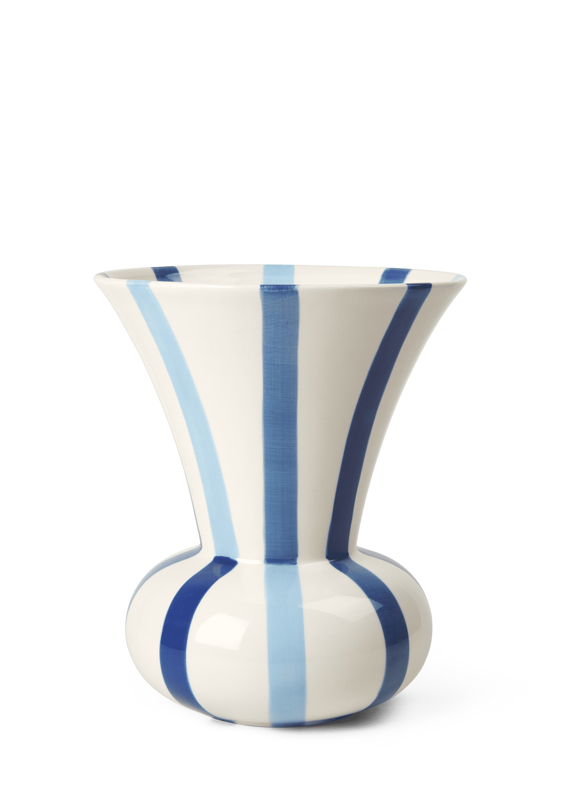 Ceramic Vase with Arrangement Plate