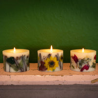 Honey Tobacco Petite Oval Botanical Candle