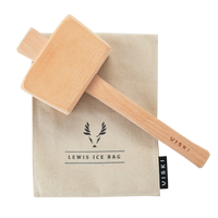 Professional Lewis Ice Bag and Mallet