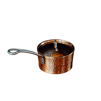 Petite French Copper Butter Pot With Lid