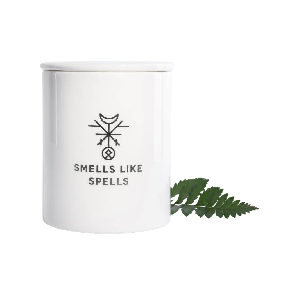 Major Arcana - The Hermit | Candle in handmade Porcelain Jar