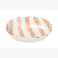 Ceramic Stripe Bowl (Set of 2)