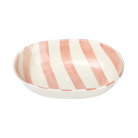 Ceramic Stripe Bowl (Set of 2)
