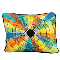 Kaleidoscope Eye - Needlepoint Pillow