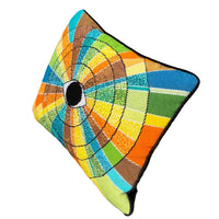 Kaleidoscope Eye - Needlepoint Pillow