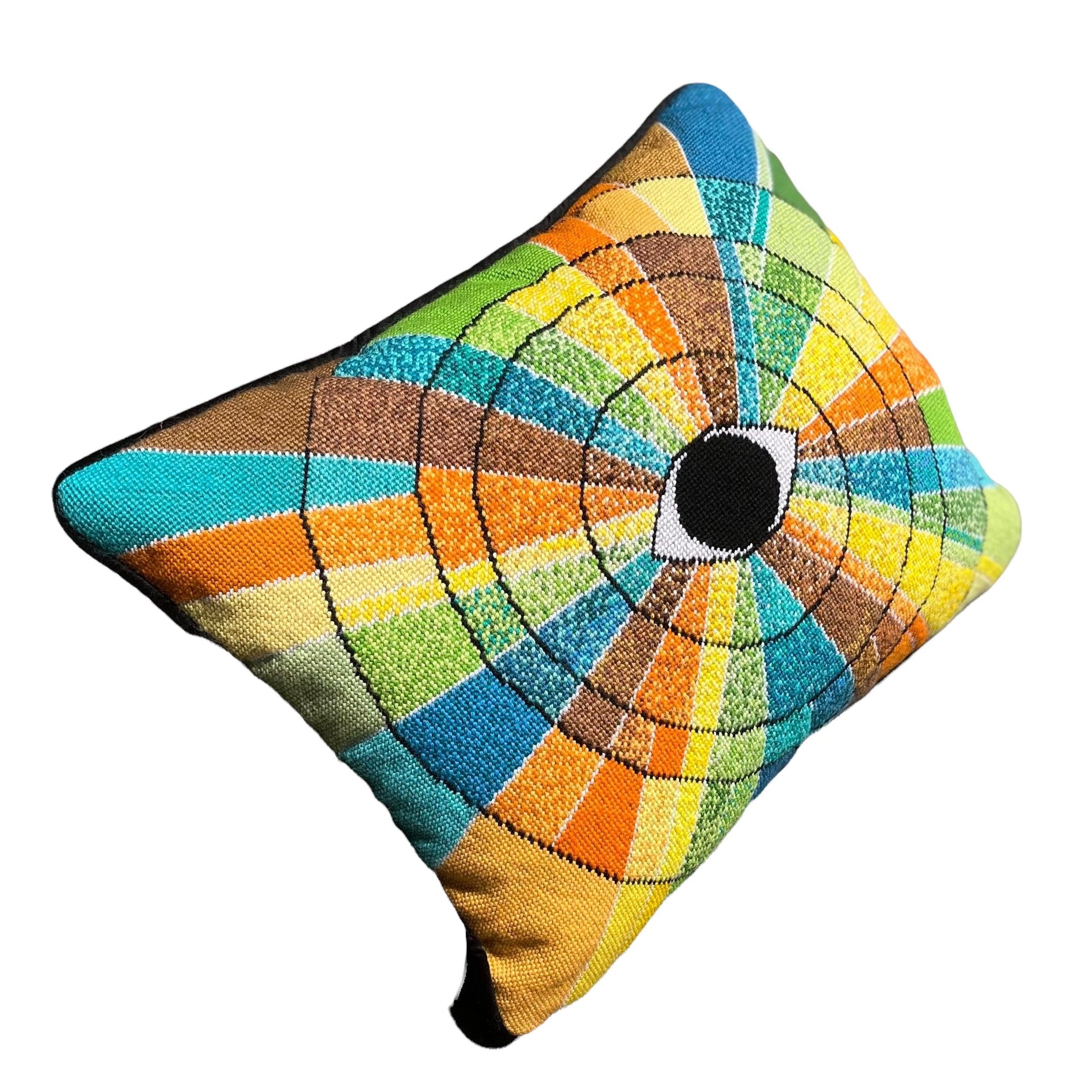 Kaleidoscope Eye - Needlepoint Pillow