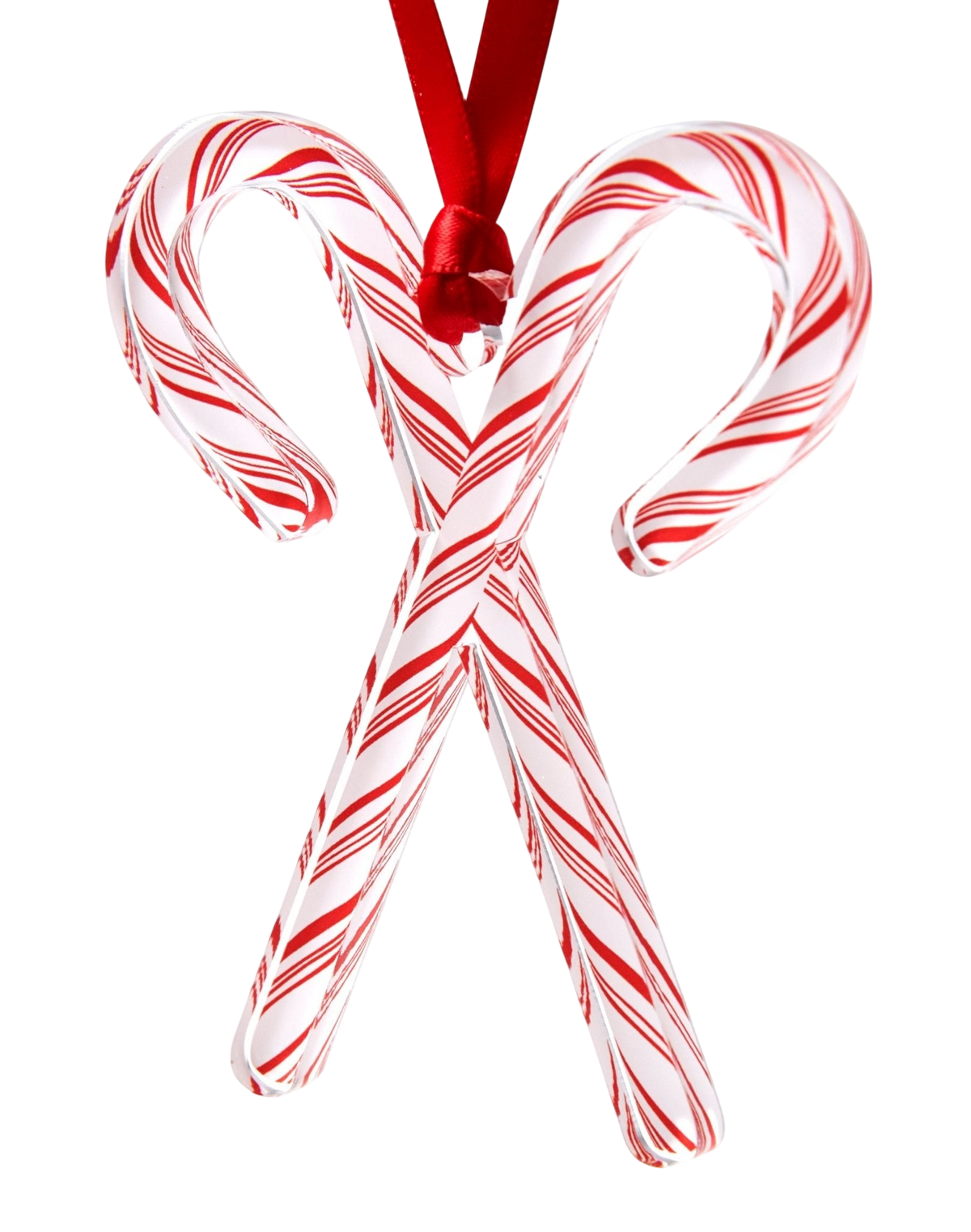 Candy Canes Acrylic Ornament