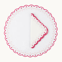 Carmen red linen placemat (set of 4)