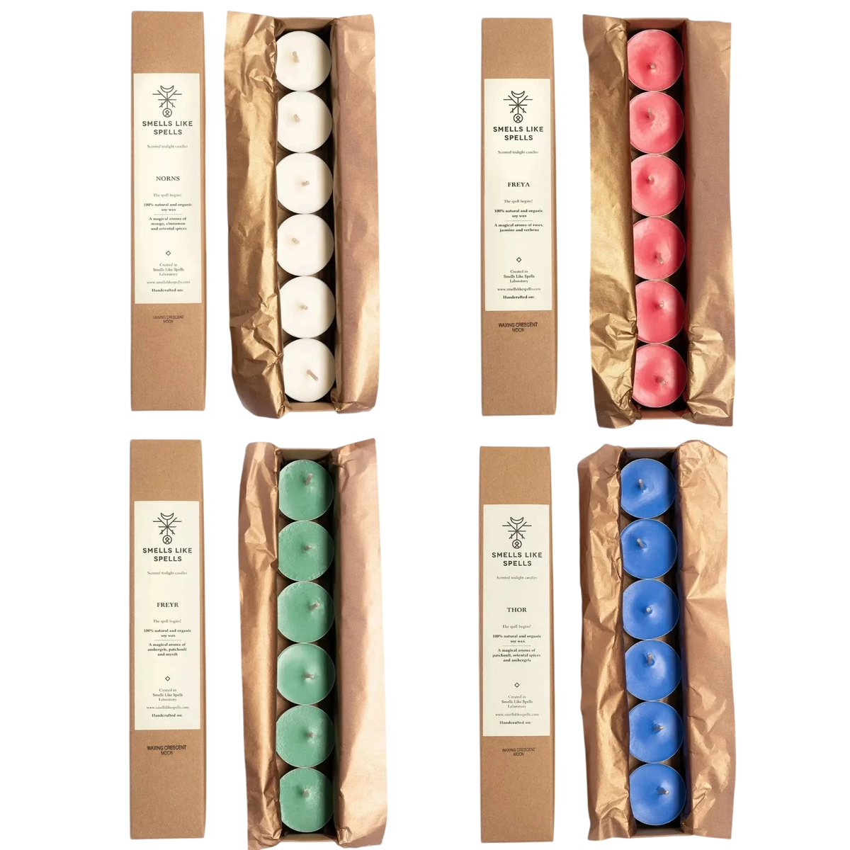Soy wax Tealight candles - Mixed Bundle | Energizing scents