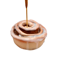CERAMIC CINNAMON BUN INCENSE HOLDER