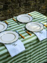 Cin Cin Dinner Napkins Set of 4 in Green