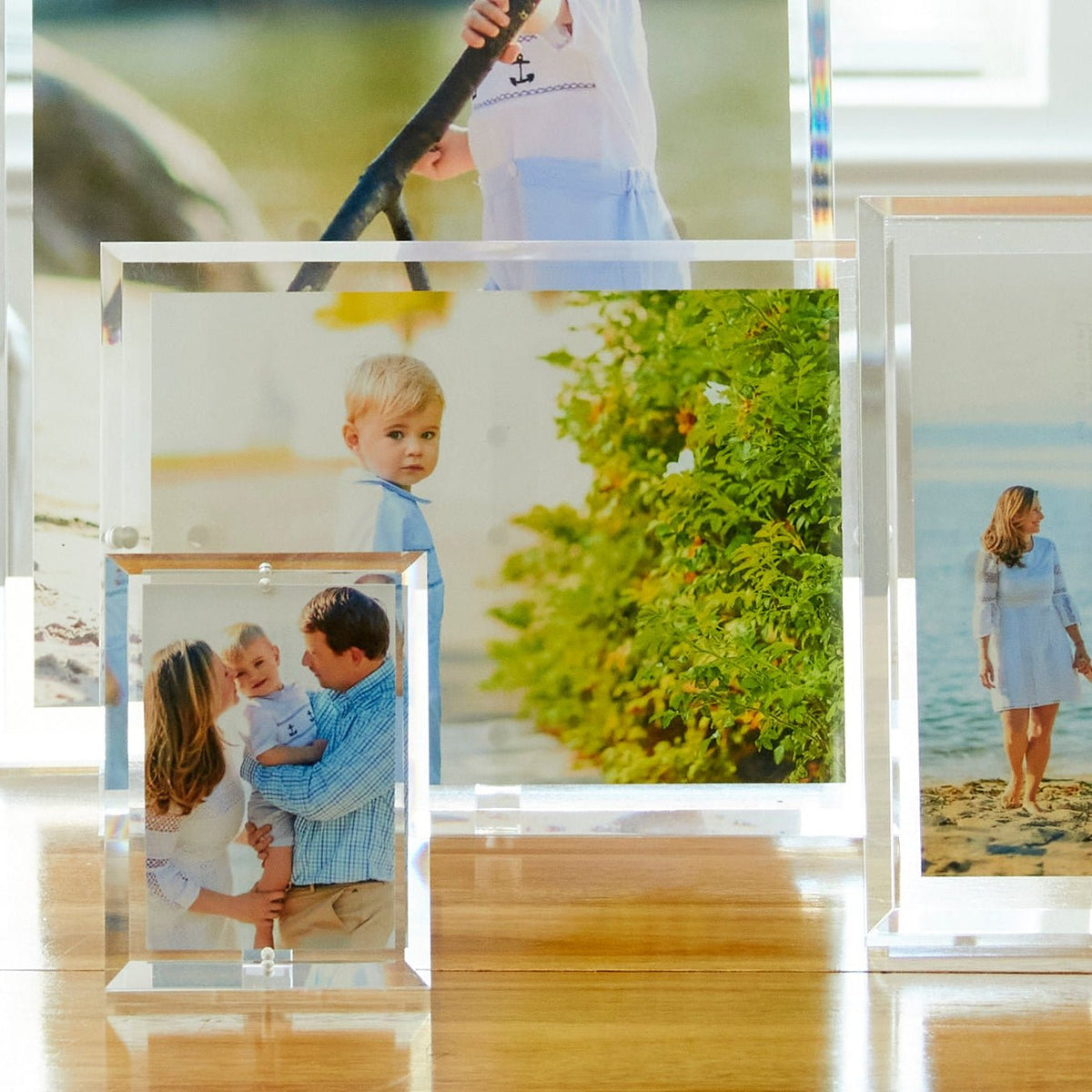 Clear Acrylic 5" x 7" Beveled Frame
