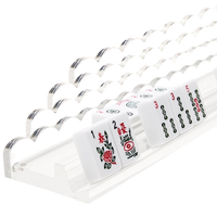 Clear Acrylic Mahjong Racks