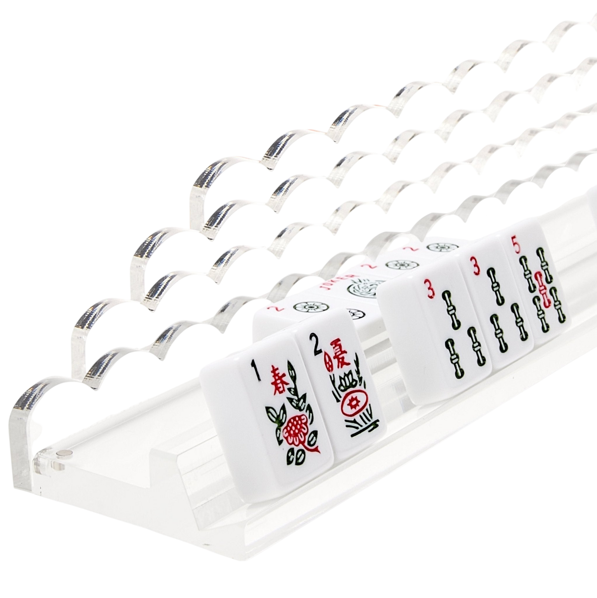 Clear Acrylic Mahjong Racks
