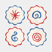 Octaevo Cocktail Coasters - Amalfi (Set of 4)