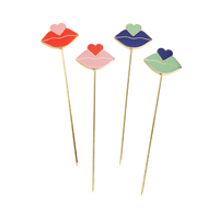 Octaevo Cocktail Picks - Beso (Set of 4)