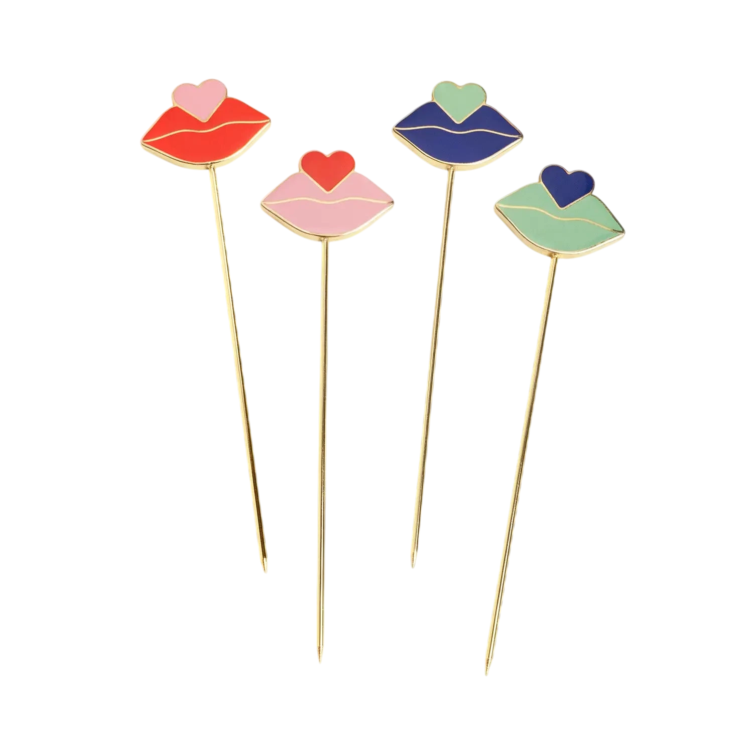 Octaevo Cocktail Picks - Beso (Set of 4)