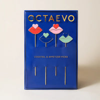 Octaevo Cocktail Picks - Beso (Set of 4)