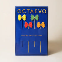 Octaevo Cocktail Picks - Pasta Party (Set of 4)