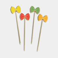 Octaevo Cocktail Picks - Pasta Party (Set of 4)