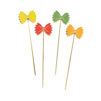 Octaevo Cocktail Picks - Pasta Party (Set of 4)