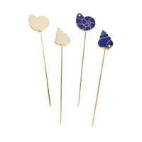 Octaevo Cocktail Picks - Pearl Shell (Set of 4)