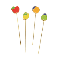 Octaevo Cocktail Picks - Tutti Frutti (Set of 4)