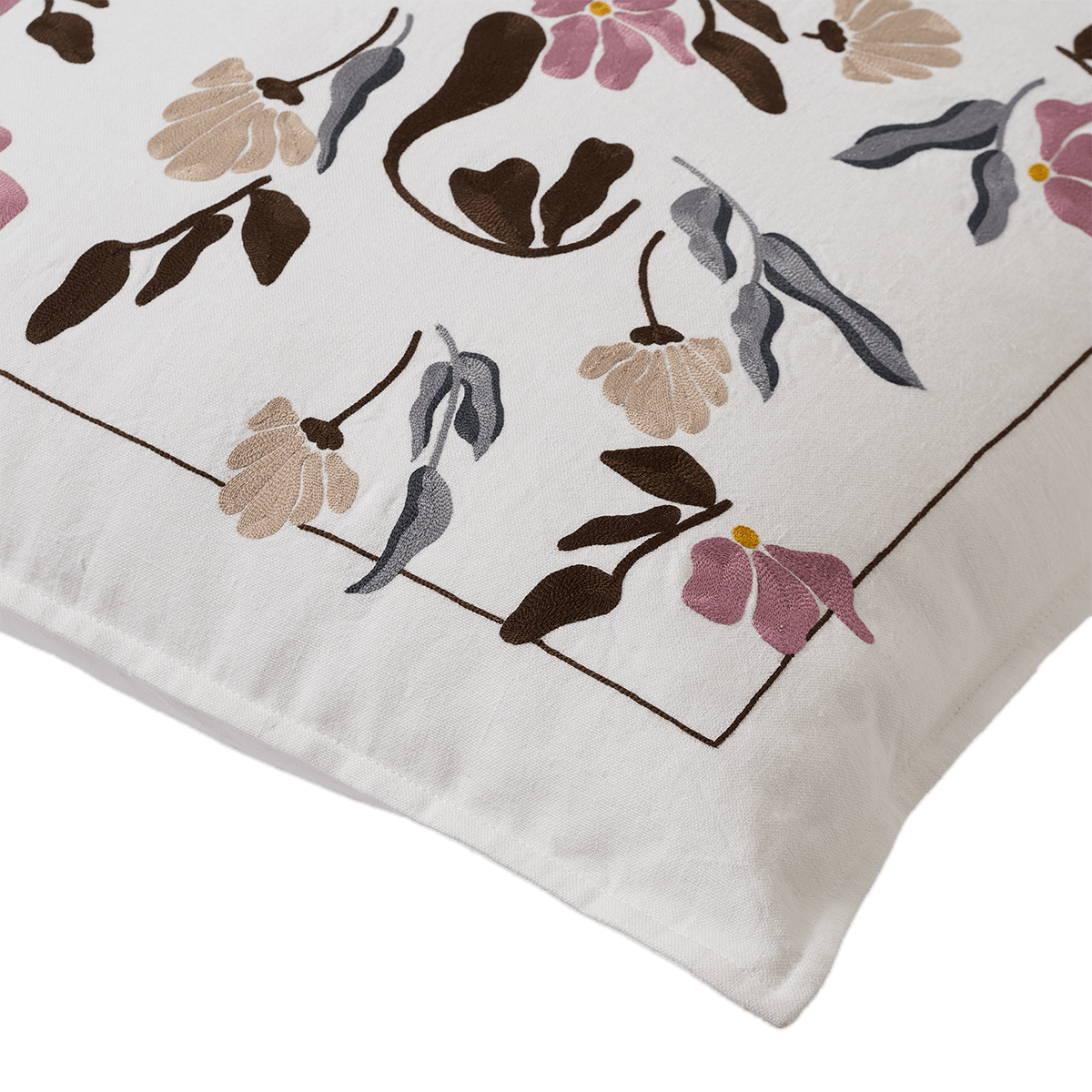 Bouquet Pillow Cover 20x20 in