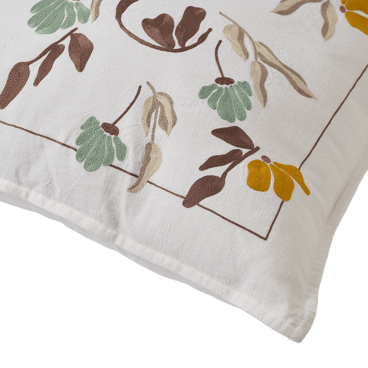 Bouquet Pillow Cover 20x10 in