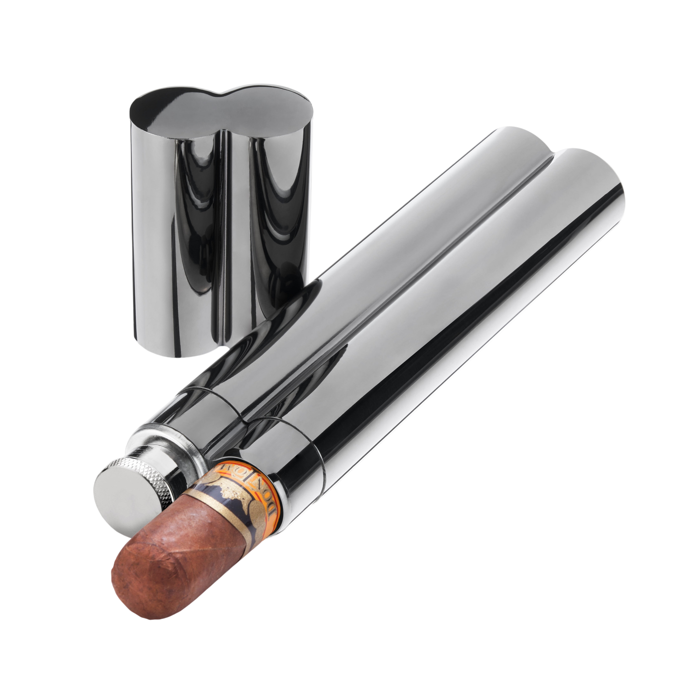 Warren Cigar Holder and Flask