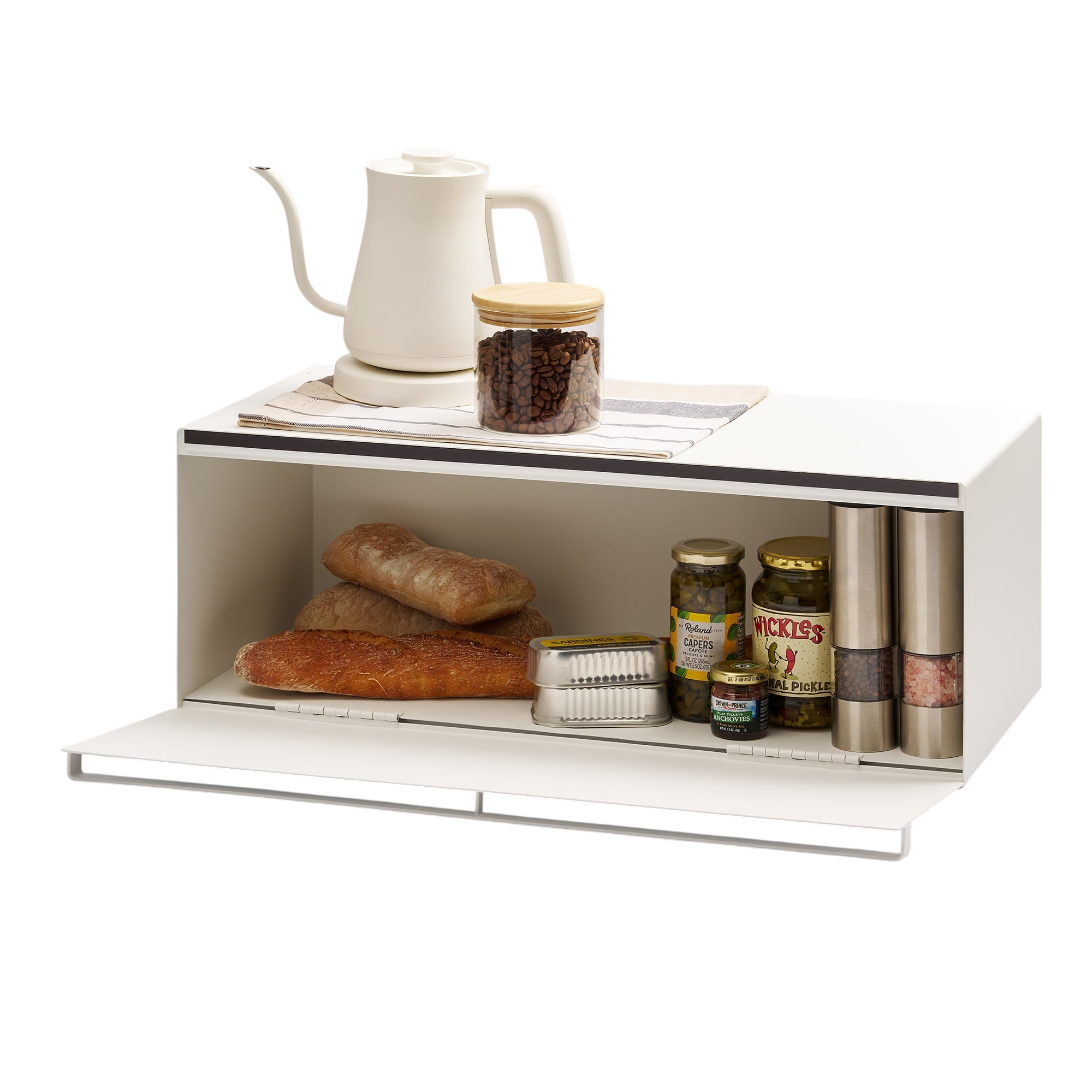 Bread Box - Wide - Steel