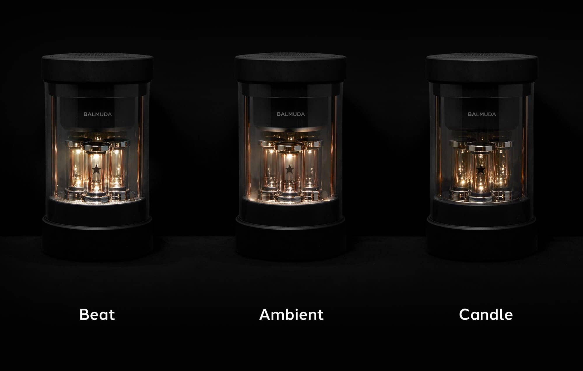 BALMUDA The Speaker Portable Bluetooth Speaker LED Lights