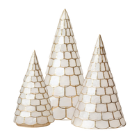 Capiz Trees - White (Set of 3)