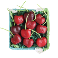 Beeswax Dark Red Cherry Candles