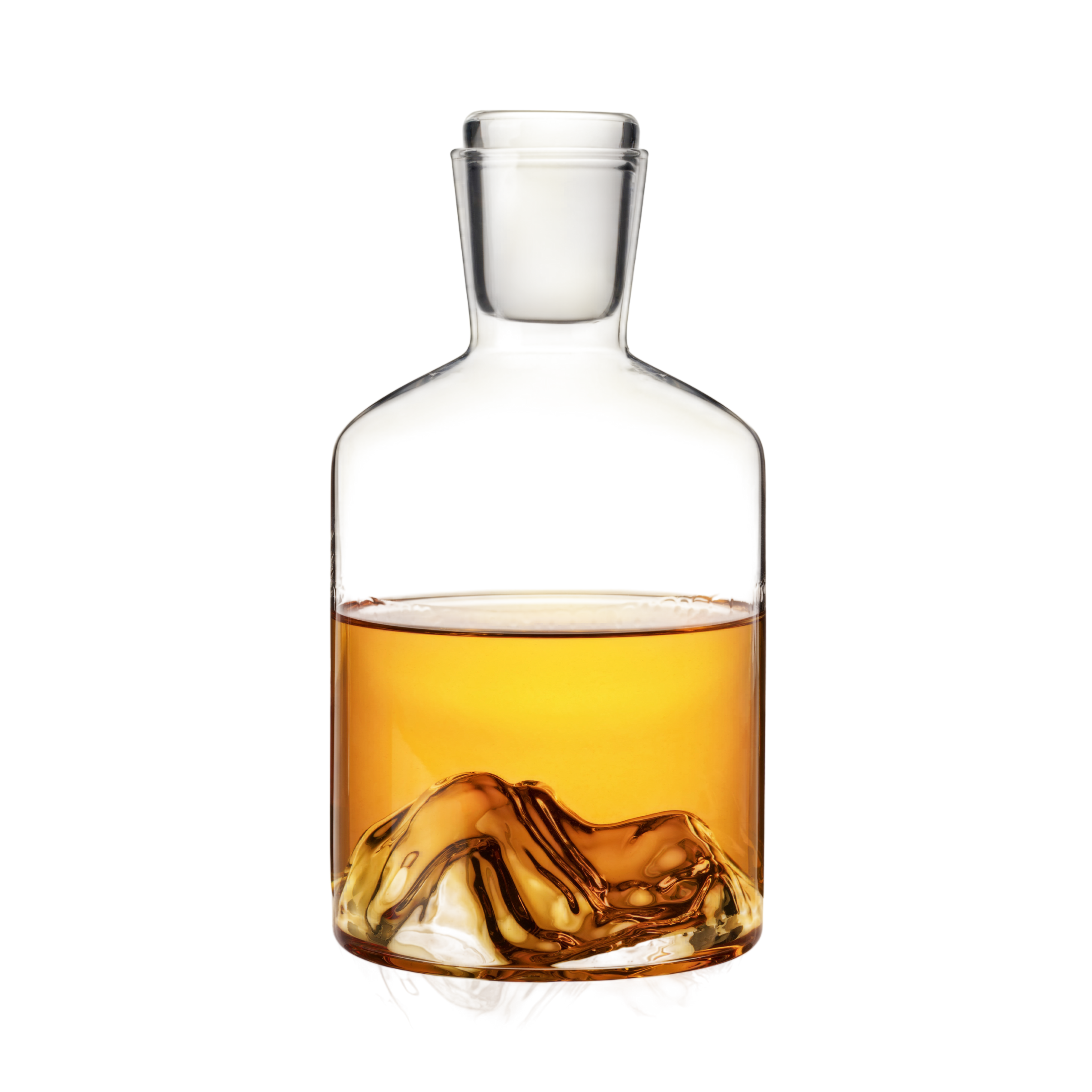 Mountain Crystal Liquor Decanter