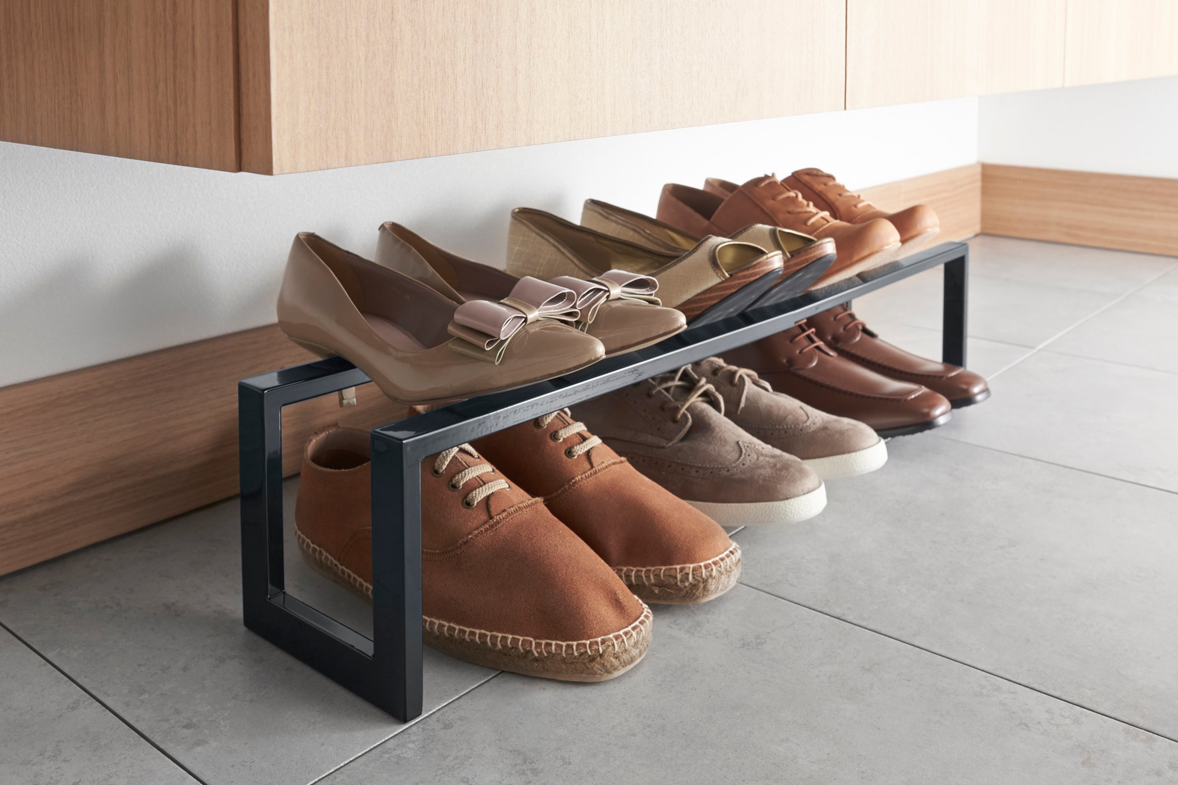 Expandable Shoe Rack (6" H)  - Steel